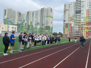 Сдача легкоатлетических нормативов